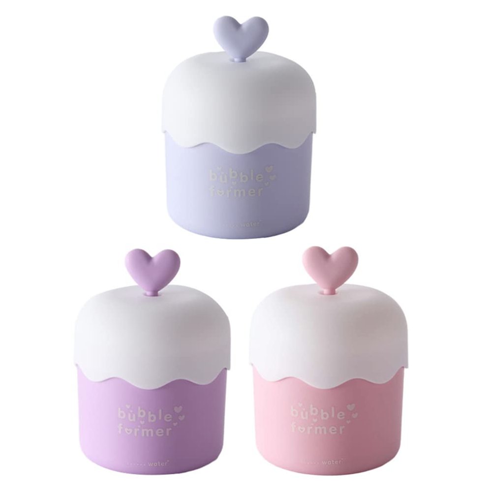 FRCOLOR 3pcs Portable Face Wash Foamer Tool Detachable Bubble Maker for for Skincare Routine