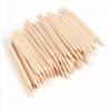 100PCS 75mm (3in) Cuticle Orange Wood Nail Sticks Pusher Manicure Pedicure Nail Remover Tool, Wooden Cuticle Pusher - Disposable Set Useful for Home & Salon -Won't Break Easily - Skin Safe - Beauty view 4
