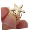 Mikinona 20pcs Star Spiral Hair Pins Gold Star Clips for Women Bridal Spiral Hairpins view 3