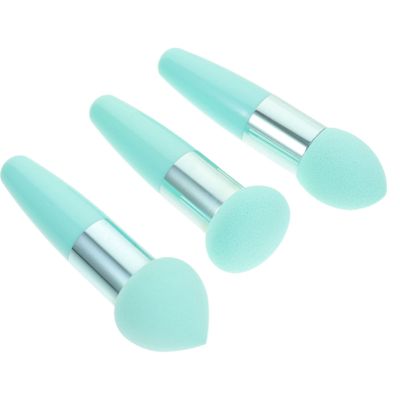 FRCOLOR 3pcs Makeup Sponge Mushroom Heart-shaped Blending Tools for Foundation Concealer and Versatile Applicators for All Skin Types