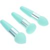 FRCOLOR 3pcs Makeup Sponge Mushroom Heart-shaped Blending Tools for Foundation Concealer and Versatile Applicators for All Skin Types view 1