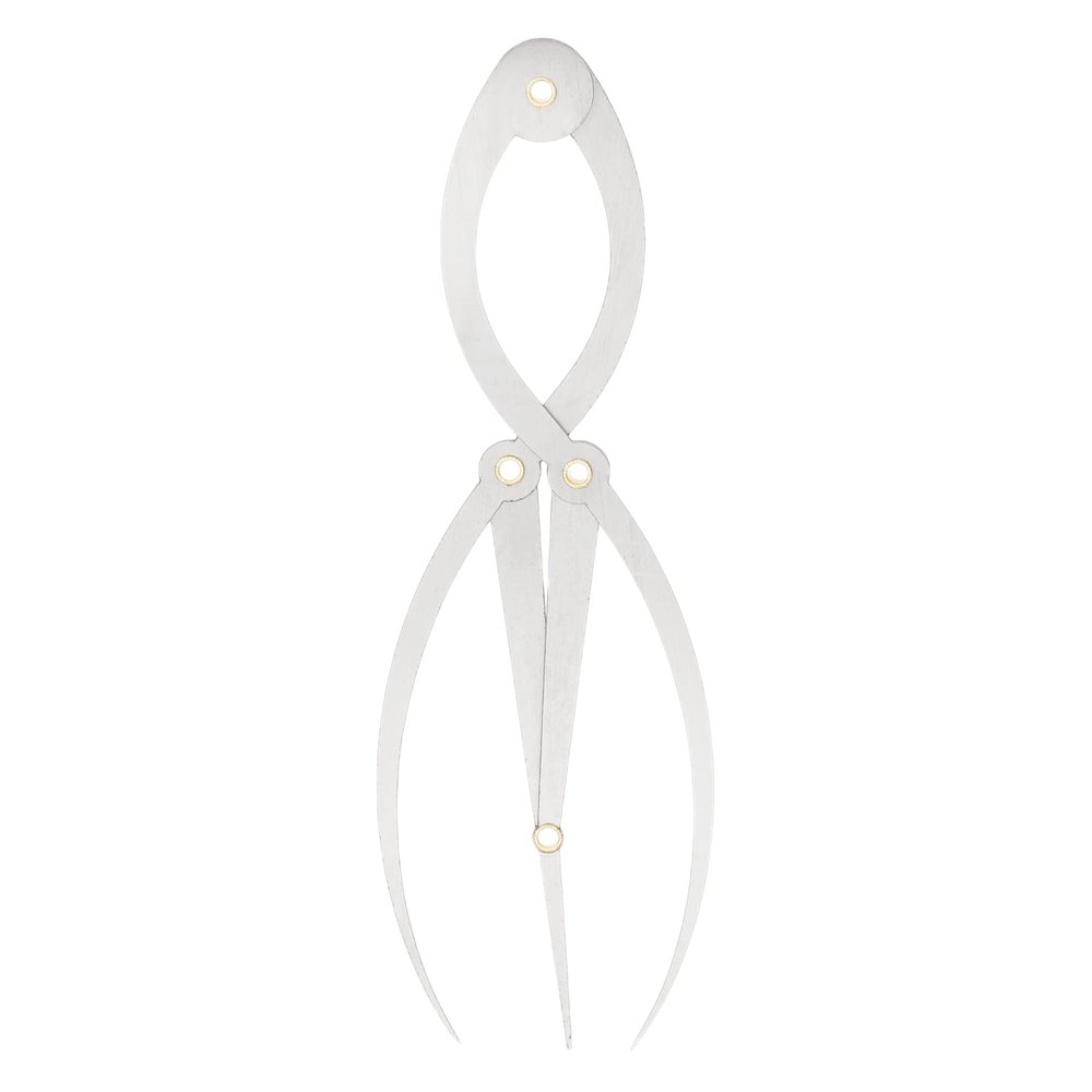 pizarra Mean Calipers Golden Calipers Stainless Steel Eyebrow Ruler 1:1.618 Measure Tool for Tattoo
