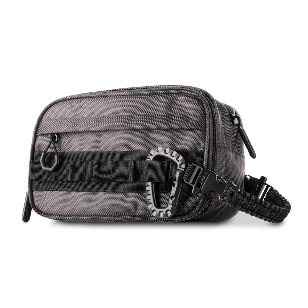 Fitdom Tactical Toiletry Bag Dopp Kit Case For Men. Perfect For Travel & Storage. Fits Large & Small Cosmetic Makeup, Clipper, Toothbrush, Shower, Shaving & Grooming Care. Best Overnight Organizer