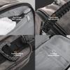 Fitdom Tactical Toiletry Bag Dopp Kit Case For Men. Perfect For Travel & Storage. Fits Large & Small Cosmetic Makeup, Clipper, Toothbrush, Shower, Shaving & Grooming Care. Best Overnight Organizer view 3