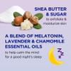 Dr Teal's Shea Sugar Sleep Scrub, with Melatonin, Lavender, & Essential Oils, 19oz (Pack of 3) view 2