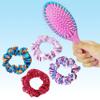 Luv Her Paw Patrol Hair Accessories Set - 9 inch Detangling Brush, 4 Scrunchies & Hair Ties for Girls view 2