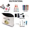 G2TUP TV Show Inspired Gift Id Rather Be In W Makeup Bag Book Fan Cosmetic Bag Novel Book Gift Zipper Travel Bag view 4