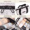 Jadyn Hanging Toiletry Bag, Expandable Toiletry Organizer for Women, Water Resistant Large Travel Cosmetic Bag for Full Size Makeup, Toiletries, Lotion, Shampoo, Accessories (Desert Leopard) view 3