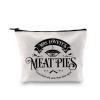 G2TUP Musical Inspired Gift Meat Pies Makeup Bag Musical Fan Cosmetic Bag J Fan Gift Travel Bag Musical Fandom Gift view 1