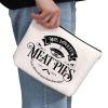 G2TUP Musical Inspired Gift Meat Pies Makeup Bag Musical Fan Cosmetic Bag J Fan Gift Travel Bag Musical Fandom Gift view 2