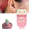 Ujicde 240Pcs Ear Piercing Cleaning Line, Disposable Piercing Aftercare Piercing Cleaning Line, Ear Hole Floss Earrings Hole Care Odor Removal Cleaner Tool for Girls, Women, Men (Color : Pink) view 1