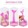 Beavorty 2pcs Silicone Eyelash Shield Applicator for Women Multifunctional Makeup Tool for Eyeliner and Eyeshadow Easy to Clean Soft and Reusable for view 3