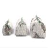 ICC accessory toiletry bag for hair products, toiletries small storage travel dopp shaving kit clipper medication bag men pouch toilet zipper bag for Women and Men (White And Green, Set of 3) view 3