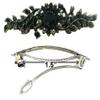 Dz Pack JCGY Mid Size Ornate Crystal Barrette Sparkly Crystals 12 Colors 5A86600-1-D2 view 4
