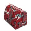 INDIAN CRAFT CASTLE ICC accessory toiletry bag for hair products, toiletries small storage travel dopp shaving kit clipper medication bag men pouch toilet zipper bag (Red, Set of 3) view 3