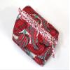 INDIAN CRAFT CASTLE ICC accessory toiletry bag for hair products, toiletries small storage travel dopp shaving kit clipper medication bag men pouch toilet zipper bag (Red, Set of 3) view 4