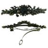Dz Pack JCGY Mid Size Ornate Crystal Barrette Sparkly Crystals 12 Colors 5A86600-1-D1 view 2