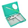 Restokki Stainless Steel Ear Piercing Gun, Ear Piercing Tool with Marker Pen Mirror, Piercing Needle Kit for Salon & Home view 1