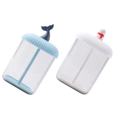 Beaupretty 2pcs Portable Manual Face Foams Maker Handheld Foaming Bottle for Facial Wash Shower Gel Shampoo Suitable for All Skin Types Easy to Clean Travel Friendly