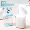 Beaupretty 2pcs Portable Manual Face Foams Maker Handheld Foaming Bottle for Facial Wash Shower Gel Shampoo Suitable for All Skin Types Easy to Clean Travel Friendly view 3