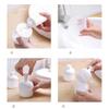 Beaupretty 1pc Portable Face Cleanser Bubble Maker White Cleaning Tool for Facial Wash Shampoo Body Wash Easy to Use Deep Cleansing Bubbler for Women and Girls view 2