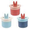 Beaupretty 3pcs Foaming Bubbler Portable Face Wash Maker for Shampoo Soap and Shower Gel Design Light view 1
