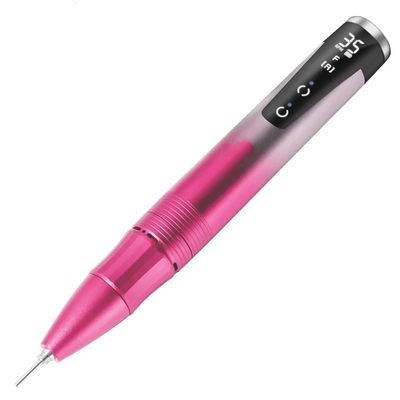 35000Rpm Home Use Portable Wireless Electric Rechargeable Mini Nail Polish Drill Cordless E File Nail Drill Nail Machine(Red)