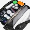 TACTICISM Toiletry Bag for Men - Dry Wet Separate Travel Toiletry Bag, Tactical Molle Dopp Kit for Men with Large Capacity, Water-Resistant Shaving Bag for Adult Women for Travel, Black Camo view 2