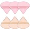 Pimoys 6 Pieces Powder Puff Face Triangle Makeup Sponge Soft Powder Puffs for Loose Powder Foundation Sponge Setting Powder Puff Makeup Tool, Stocking Stuffers Gift for Women view 1