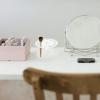 SOLUSTRE Makeup Brush Holder Acrylic Nail Brush Display Holder 2pcs Heart Shaped Nail Art Painting Pen Stand Nail Pen Stand 12 Hole Heart-Shaped Storage Display Orgnizer Makeup Brush Organizer view 2