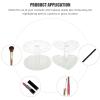 SOLUSTRE Makeup Brush Holder Acrylic Nail Brush Display Holder 2pcs Heart Shaped Nail Art Painting Pen Stand Nail Pen Stand 12 Hole Heart-Shaped Storage Display Orgnizer Makeup Brush Organizer view 4
