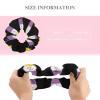 Raised Fist Non-Binary Pride Hair Band Elastic Hair Ties Seamless Headband Scrunchies Hair Accessories for Home Office Travel view 2