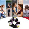 Raised Fist Non-Binary Pride Hair Band Elastic Hair Ties Seamless Headband Scrunchies Hair Accessories for Home Office Travel view 3