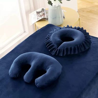 ERLUN Face Cushion for Massage Table, Face Pillow Cushion SPA Salon Massage Bed Soft Spa Salon Massage Table U Shaped Neck Support Cushion for Massage Table SPA Salon (a)