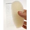 Ericotry 2Pcs 3.3inch Charming Bump It Up Volume Inserts - Beige Sponge Foam Hair Combs for Beehive Buns and Hairstyling Accessories view 3
