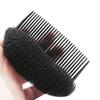 Ericotry 2Pcs 3.3inch Charming Bump It Up Volume Inserts Black Sponge Foam Hair Comb Do Beehive Bun Maker Base Styling Accessories view 3