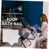Beavorty 1pack Disposable Foot Bath Bags Thickened Foot Soak Pouch Pack for Home and Spa Footcare Breathable Pe Material Practical view 4