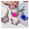 2023 New Butterfly Hair Accessories - Alloy Clips with Moving Wings and Glittering Rhinestones, Cute Hair Clips for Girls (H-6 Colors) view 1