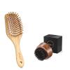 BFWood Bamboo Paddle Hair Brush and Beard Brush view 1