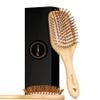 BFWood Bamboo Hair Brush and Boar Bristle Beard Brush view 2