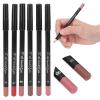 Lip Liner Pencil Set, 6pcs Lip Liner, Professional Matte Long Lasting Pencil lip liner and Pigmented Cosmetics#03 Cosmetics for Women Girls(set 03) view 4