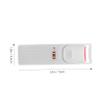 FRCOLOR Heated Eyelash Curler Portable Quick Heating Lash Curler for Curling Tool for Valentine Day Mother Day More White view 2