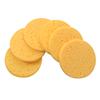 Healifty 50pcs Facial Cleansing Sponges Natural Wood Pulp Makeup Remover Pads for Face Compressed Cellulose Cleansing Tools Gentle Skin Care Round Skin-friendly view 1