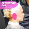 Beavorty Hair Styling Accessories 3 Pairs Silicone Ear Covers Hair Dye Ear Cover Protector Hair Perm Oil Shield Anti-Staining Earmuffs Protector for Salon Barber Hairdressing Hair Styling Tools view 4