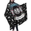 Custom Barber Cape Hairdresser Cape, Add Your Photo Text Logo Personalized Barber Salon Cape for Men, Customized Hair Cutting Cape for Home Salon Barbershop view 2