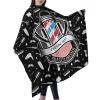 Custom Barber Cape Hairdresser Cape, Add Your Photo Text Logo Personalized Barbershop Salon Cape for Men, Customized Hair Cutting Cape for Home Salon Barbershop view 2