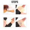 KRYCRHIA 10 PCS Disposable Anti UV Gloves for Nails, Black Fingerless Gloves for Nail UV Lamp view 3