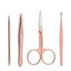 Rose gold 18-piece nail clippers and nail clippers set manicure and nail enhancement tool set fixed LOGO view 3
