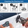Gleway SH60 Replacement Heads Blades Compatible with Philips Shaver S6000 Series, SH60 Shaving Replacement Heads for Electric Razors Series 6000 S6810, S6820, S6850, S6880/81 S6810 W/Cleaning Brush view 2