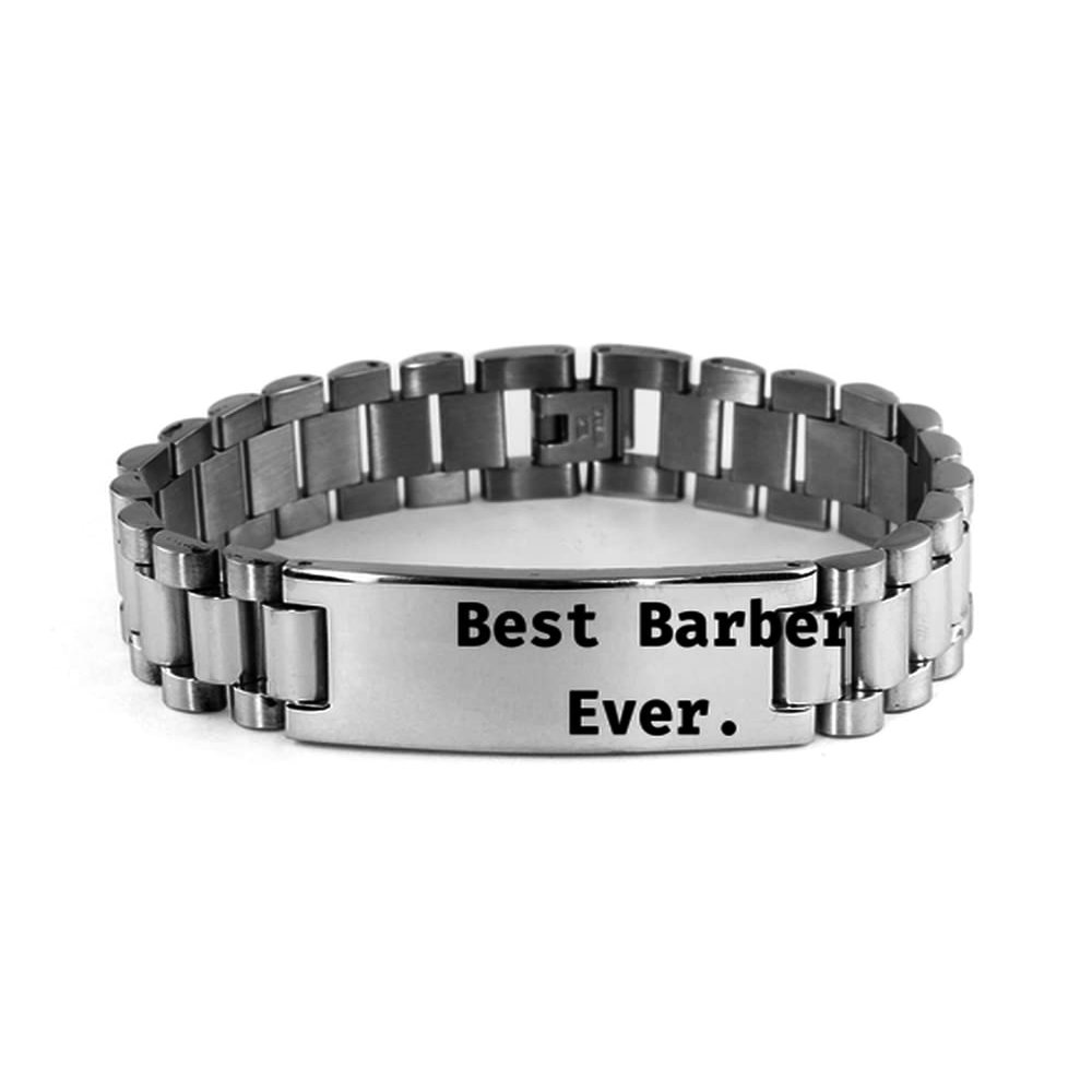 Amangny Epic Barber Gifts, Best Barber Ever, Barber Ladder Bracelet from Coworkers, Barber shop, Barbershop, Haircut, Hair cut, Hair style, Hairstyle